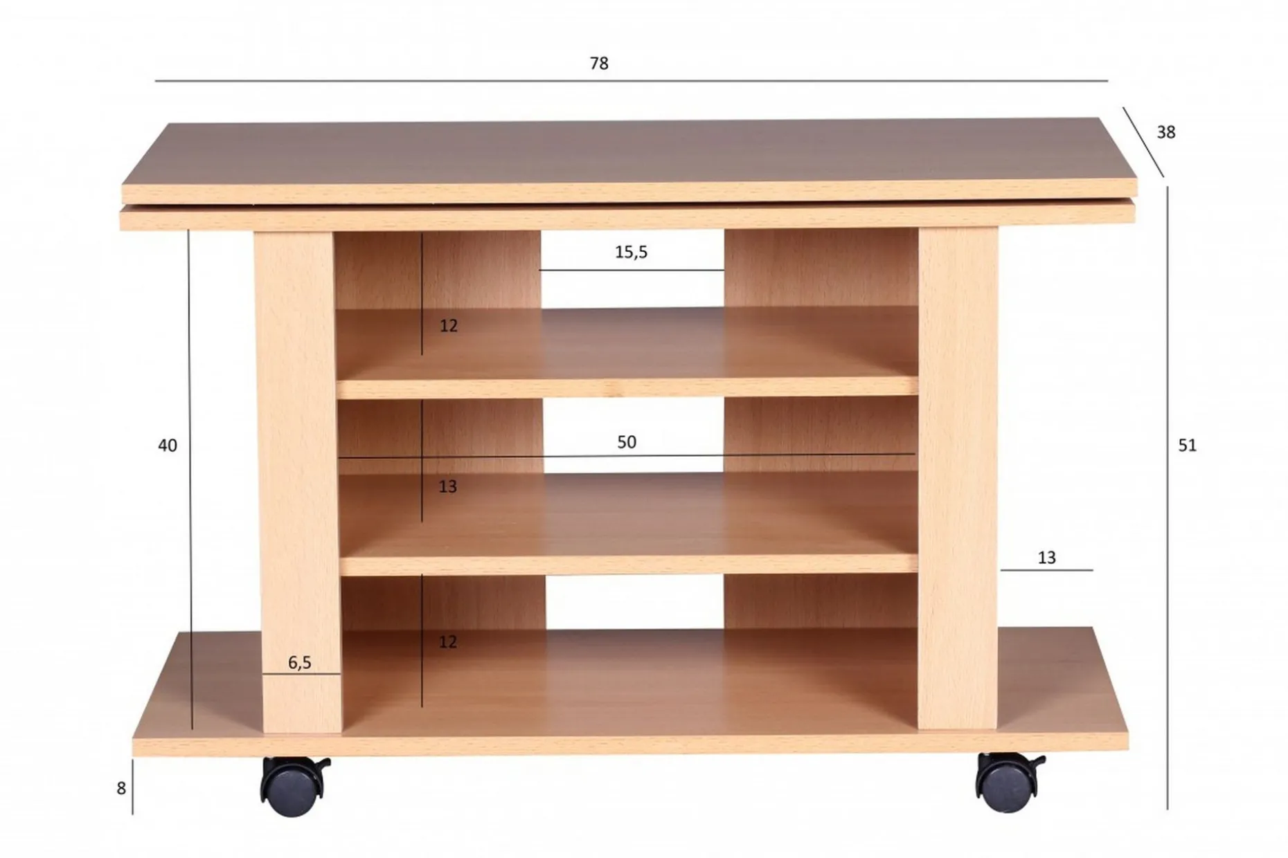 Reeti TV-Bänk 75 cm