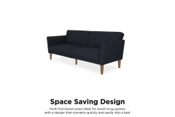 Regal 2-sits Bäddsoffa Marinblå