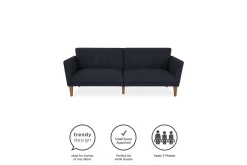 Regal 2-sits Bäddsoffa Marinblå
