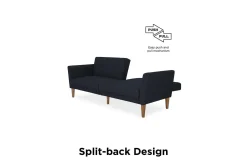 Regal 2-sits Bäddsoffa Marinblå