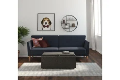 Regal 2-sits Bäddsoffa Marinblå
