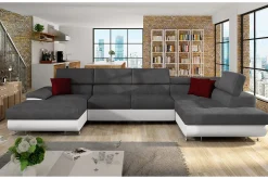 Reginia Bäddsoffa m. Divan och Schäslong Förvaring 4-sits