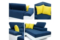 Reginia Bäddsoffa m. Divan och Schäslong Förvaring 4-sits