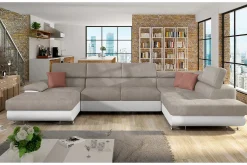 Reginia Bäddsoffa m. Divan och Schäslong Förvaring 4-sits