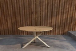 Rektangulärt matbord Mexico 140 cm Utomhus