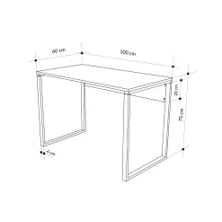 Renora Skrivbord 100 cm