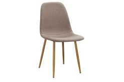 Richeto Matbord 210 cm ek + 8 st Nibe stol brun med ek ben