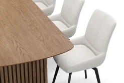 Richeto Matgrupp 210 cm med 6 Mora Snurrstolar