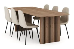 Richeto Matgrupp 240 cm med 6 Polar Matstolar