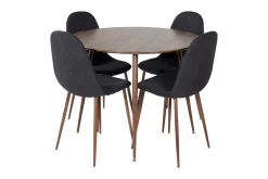 Ridones Matgrupp 100 cm Rund inkl 4 Ypas Stolar