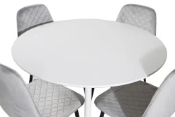 Ridones Matgrupp 100 cm Rund inkl 4 Ypas Stolar