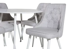 Ridones Matgrupp 100 cm Rund inkl 4 Valera Stolar