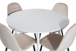 Ridones Matgrupp 100 cm Rund inkl 4 Pontus Stolar