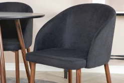 Ridones Matgrupp Rund 100 cm + 4 st Kullersbro Matstolar