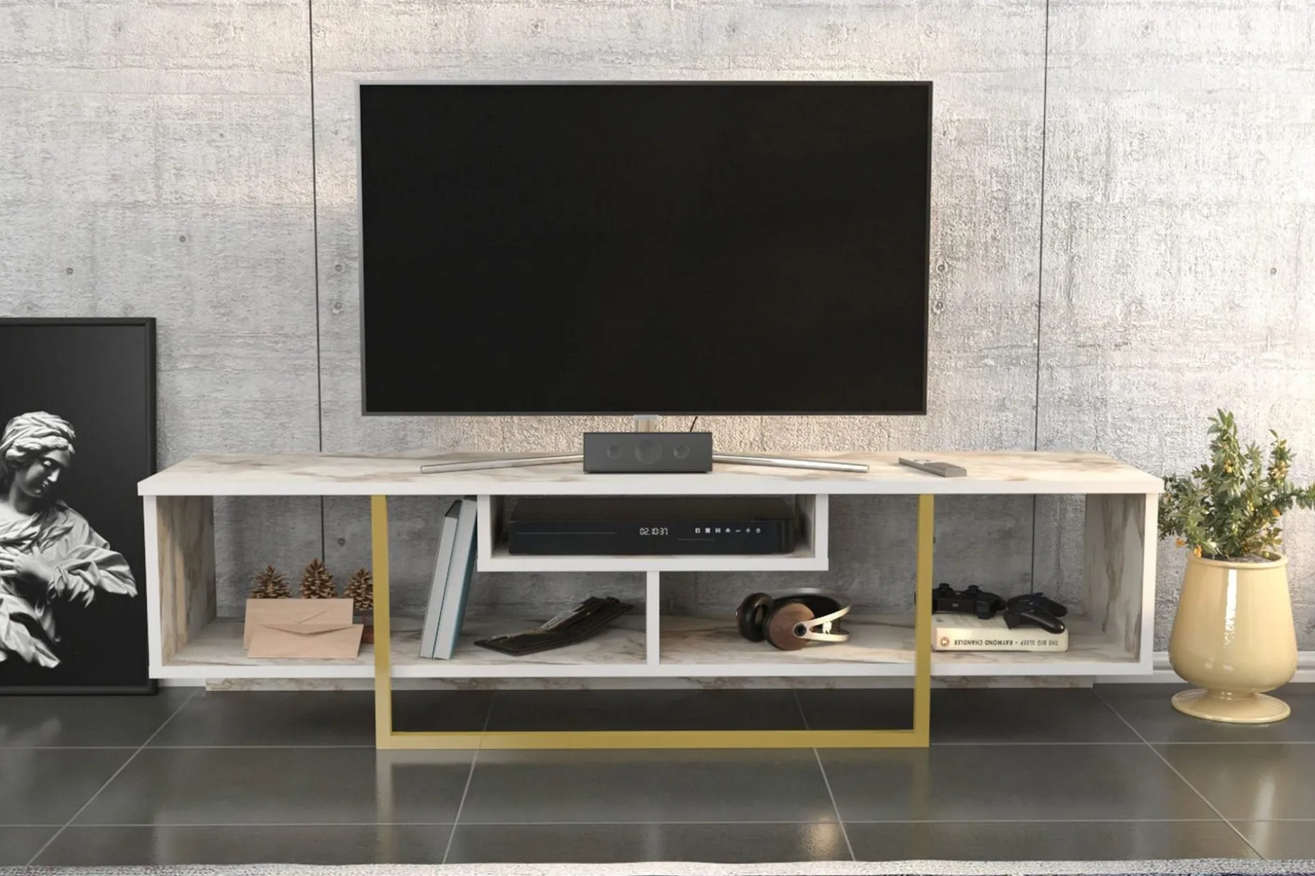 Rinorea Tv-bänk 150x40 cm