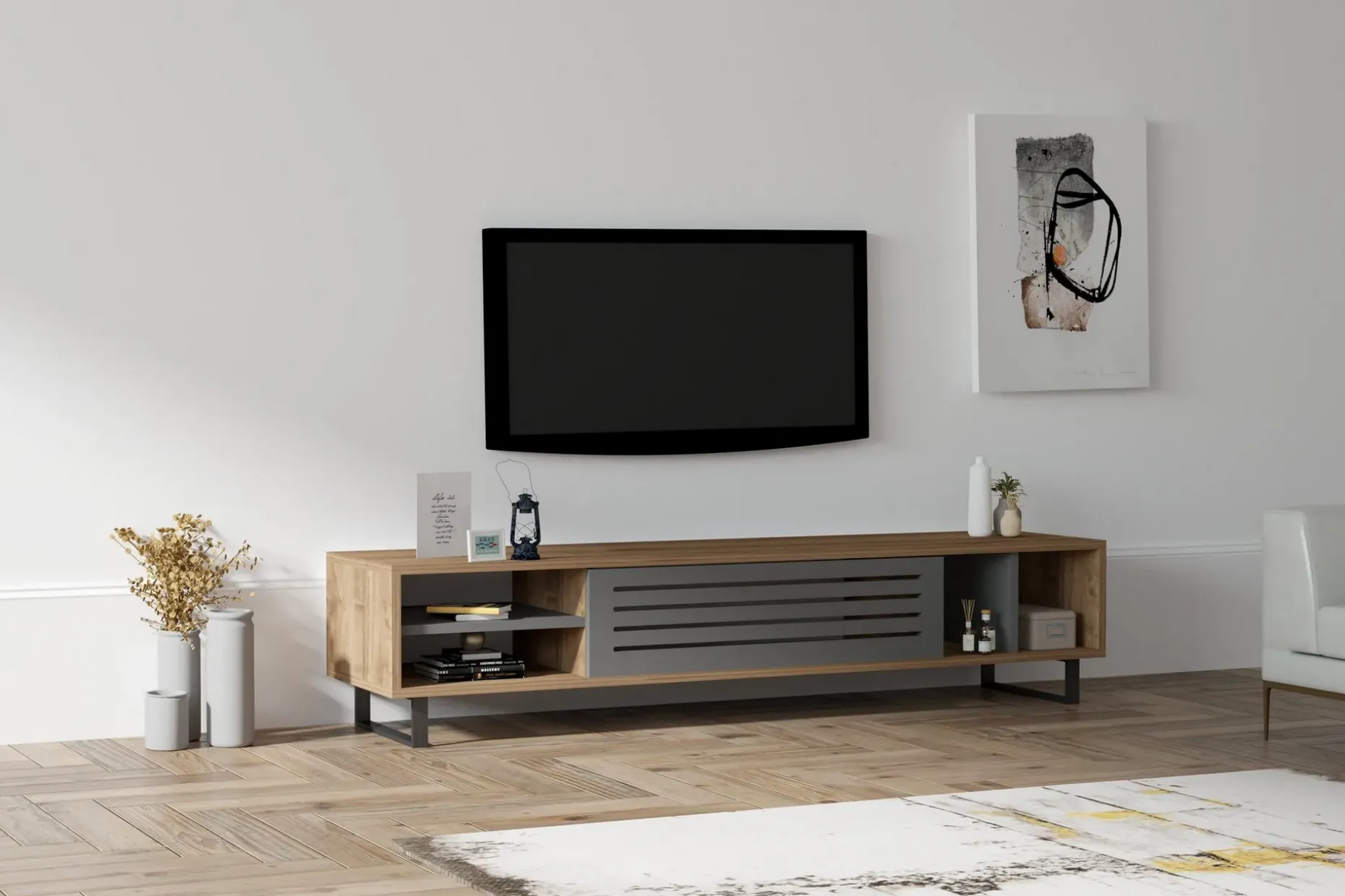 Rinorea Tv-bänk 160x35 cm