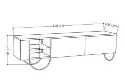 Riskalen TV-bänk 150 cm