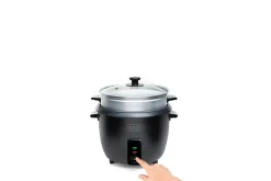 Riskokare Black+Decker 1.8L Svart