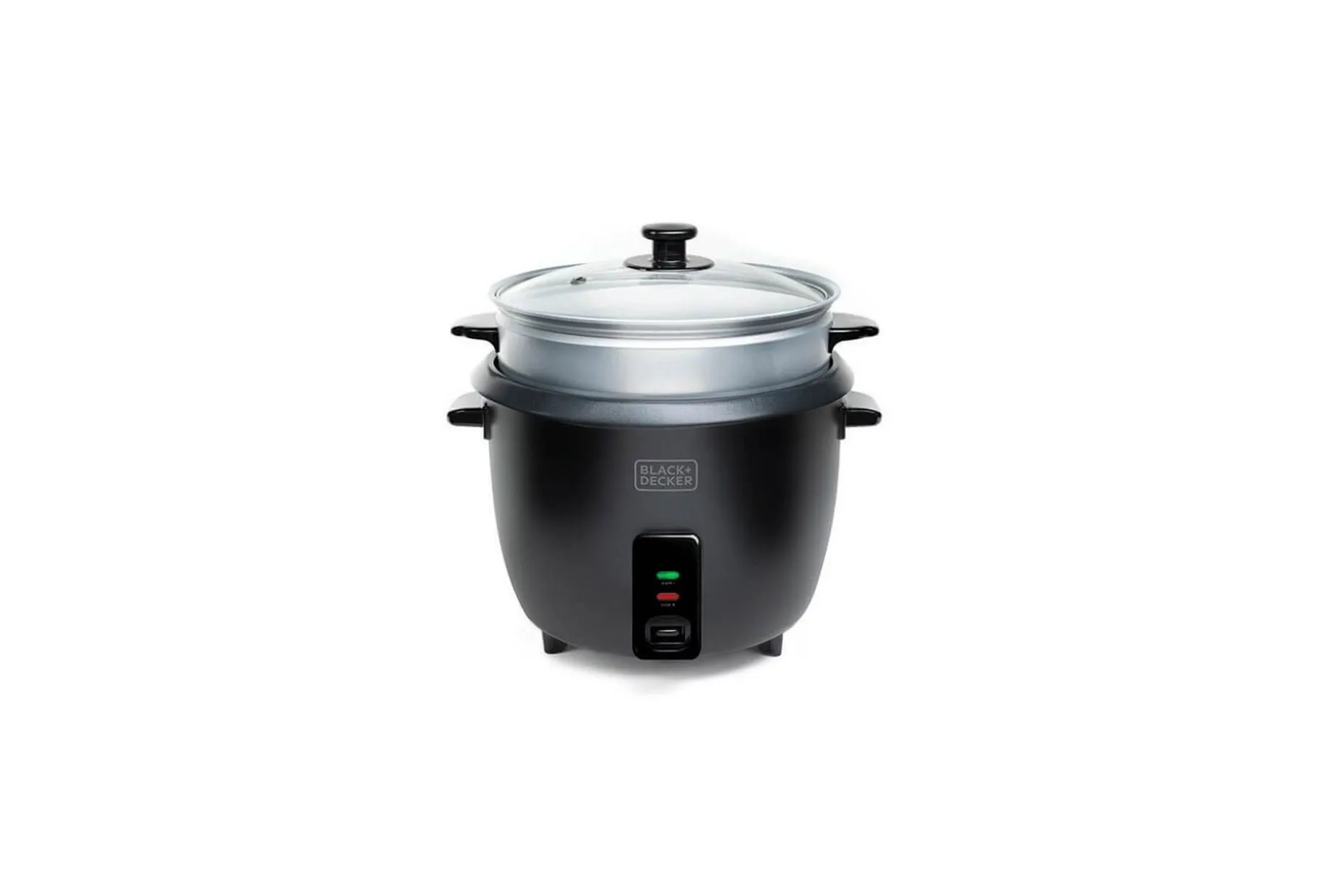 Riskokare Black+Decker 1.8L Svart