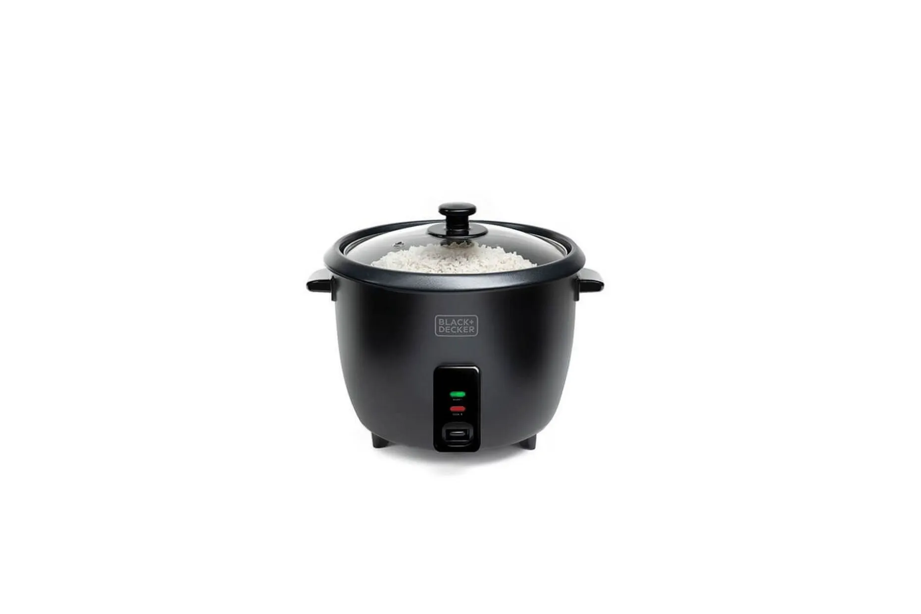 Riskokare Black+Decker 1.8L Svart