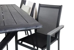 Rives Matgrupp Utomhus 200cm + 6 Parma Karmstolar