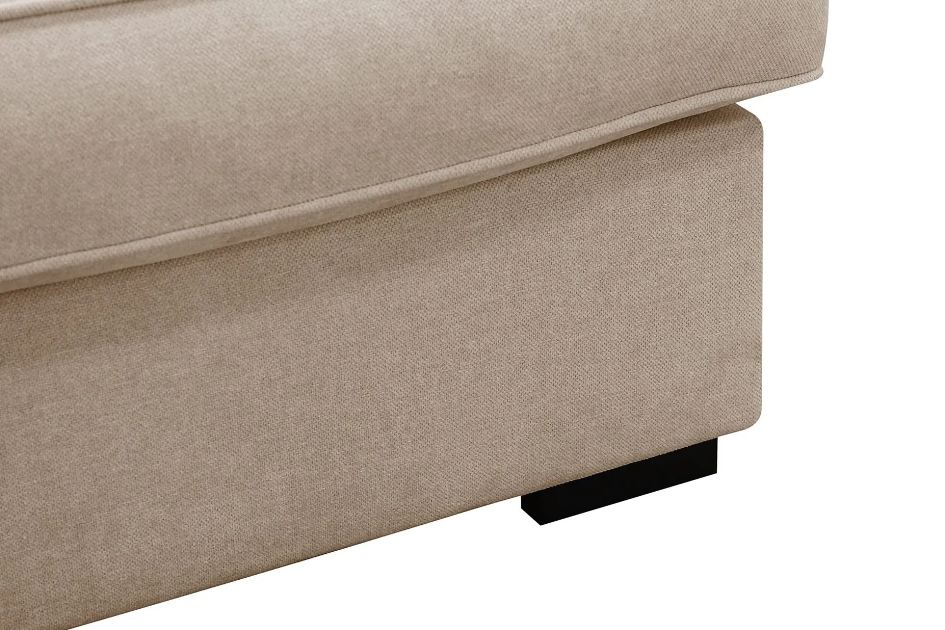 Rossita Lyx 6-sits Högervänd U-formad Extra djup Soffa med Divan och Schäslong i Tyg
