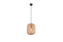 Runa Taklampa E27 35cm mattsvart/rotting