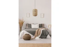 Runa Taklampa E27 35cm mattsvart/rotting
