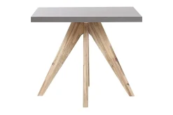 Rund Trädgårdsbord betongeffekt 90 c 90 cm OLBIA