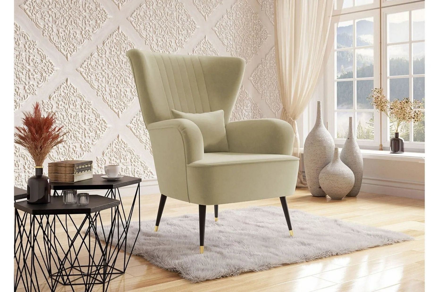 Rushmore Fåtölj beige