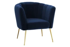 Rushmore Fåtölj Blue/Gold
