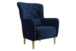 Rushmore Fåtölj Dark Blue/Blue