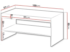 Rynlin Soffbord 100 cm
