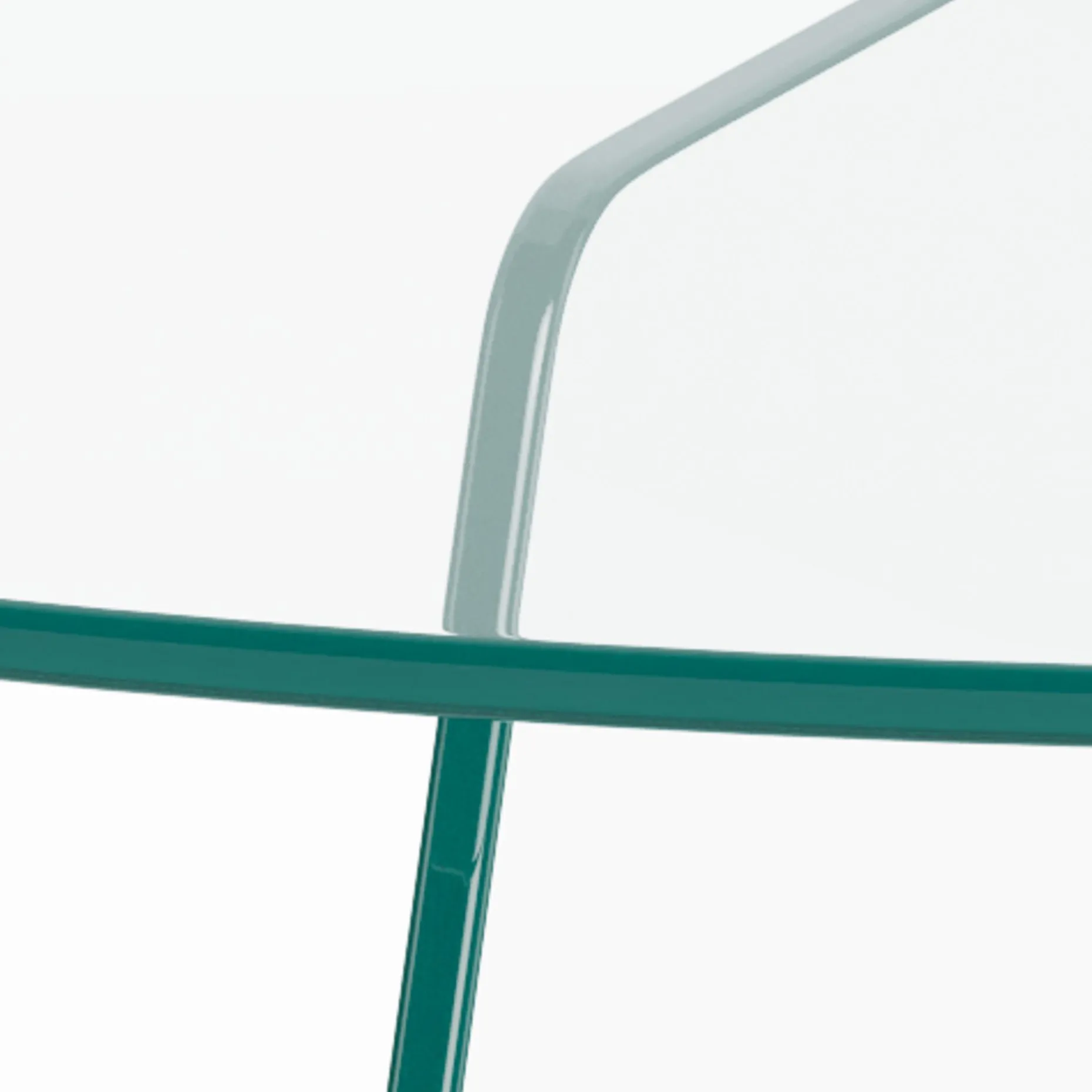 Ryvos Soffbord i Glas 80 cm Rund