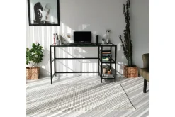 Sabani Skrivbord 130 cm med Förvaring 2 Hyllor