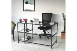 Sabani Skrivbord 130 cm med Förvaring 2 Hyllor
