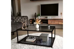 Sabani Soffbord 90 cm med Förvaring Hylla