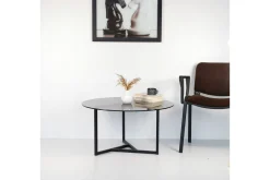 Sabani Soffbord 75 cm Runt X-formade Ben