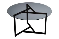 Sabani Soffbord 75 cm Runt X-formade Ben