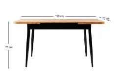 Saidie Matbord 120 cm Rektangulär