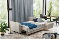 Saimon Bäddsoffa m. Divan med Förvaring 3-sits