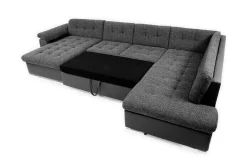 Sakri 5-sits Hörnbäddsoffa Beige
