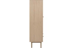 Salama Vitrinskåp 40 cm djup 80 cm bred 144,8 cm hög Trä