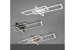 Salinas LED Plafond borstad stål