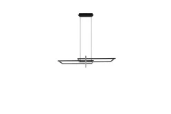 Salinas LED Taklampa mattsvart