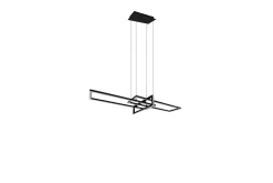 Salinas LED Taklampa mattsvart