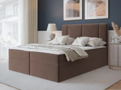Salricus Sängpaket Kontinentalsäng 160x200 cm med Förvaring