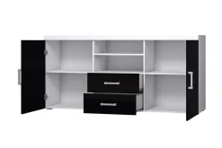 Samba Byrå 164x45x80 cm White High gloss
