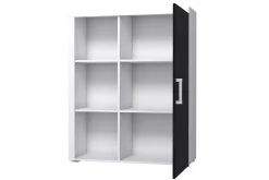 Samba Förvaringsskåp 90x35x114 cm Black