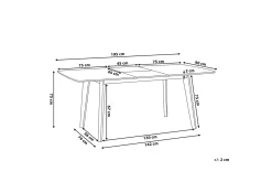 Sanford Matbord 195 cm